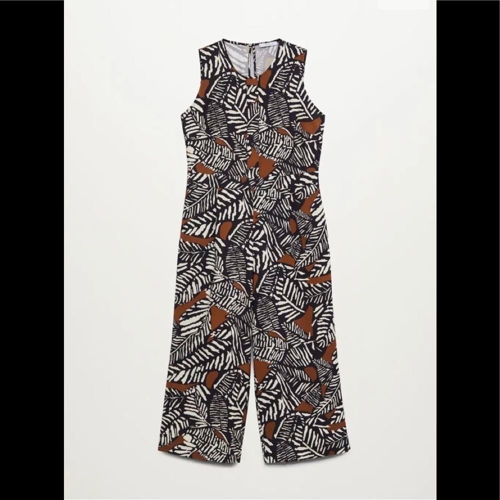XXL - 16/18 - Mango - printed jumpsuit